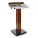 Catalia Dark Oak/Espresso Book Stand - U&U Home Budget Furniture (Carteret, NJ)