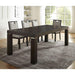 CATERINA Dining Table w/ 1 x 18" Leaf - U&U Home Budget Furniture (Carteret, NJ)
