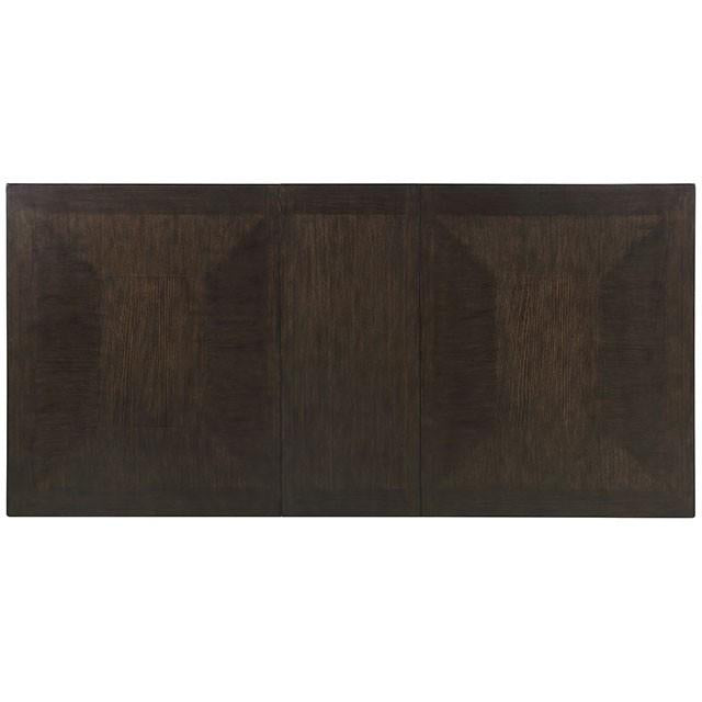CATERINA Dining Table w/ 1 x 18" Leaf - U&U Home Budget Furniture (Carteret, NJ)