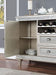 CATHALINA Server, Silver - U&U Home Budget Furniture (Carteret, NJ)