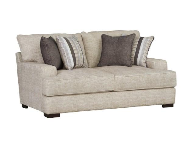 ARDENFOLD Loveseat, Beige & Gray - U&U Home Budget Furniture (Carteret, NJ)