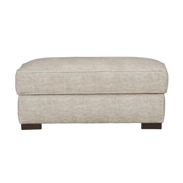 ARDENFOLD Ottoman, Beige & Gray - U&U Home Budget Furniture (Carteret, NJ)