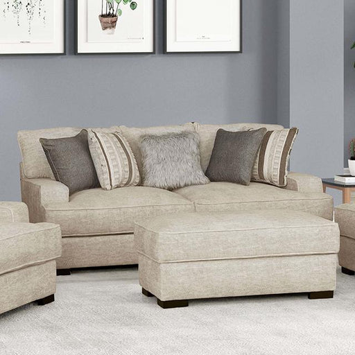 ARDENFOLD Sofa, Beige - U&U Home Budget Furniture (Carteret, NJ)