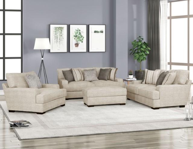 ARDENFOLD Sofa, Beige - U&U Home Budget Furniture (Carteret, NJ)