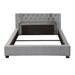 Cayla Bed Silver & Grey - U&U Home Budget Furniture (Carteret, NJ)