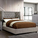 Cayla Bed Silver & Grey - U&U Home Budget Furniture (Carteret, NJ)