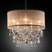 CECELIA Ceiling Lamp, Hanging Crystal - U&U Home Budget Furniture (Carteret, NJ)