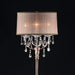 CECELIA Floor Lamp, Hanging Crystal - U&U Home Budget Furniture (Carteret, NJ)