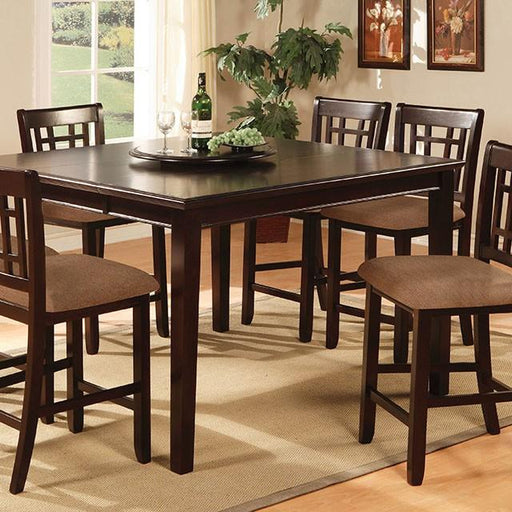 Central Park Square Counter Ht. Table - U&U Home Budget Furniture (Carteret, NJ)