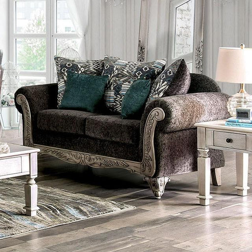 Cerise Love Seat - U&U Home Budget Furniture (Carteret, NJ)