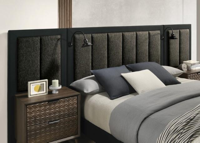 Chalfont E.King Wall Panels - U&U Home Budget Furniture (Carteret, NJ)