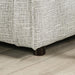 CHANCERY Sofa, Gray/Navy - U&U Home Budget Furniture (Carteret, NJ)
