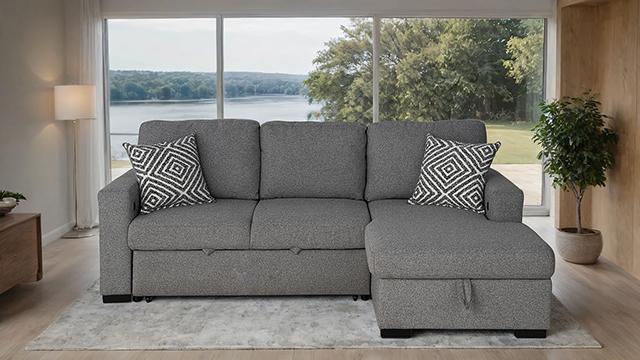 Chatham Sectional Chaise - U&U Home Budget Furniture (Carteret, NJ)