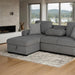 Chatham Sectional Gray - U&U Home Budget Furniture (Carteret, NJ)