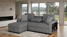 Chatham Sectional Gray - U&U Home Budget Furniture (Carteret, NJ)