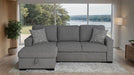 Chatham Sectional Gray - U&U Home Budget Furniture (Carteret, NJ)
