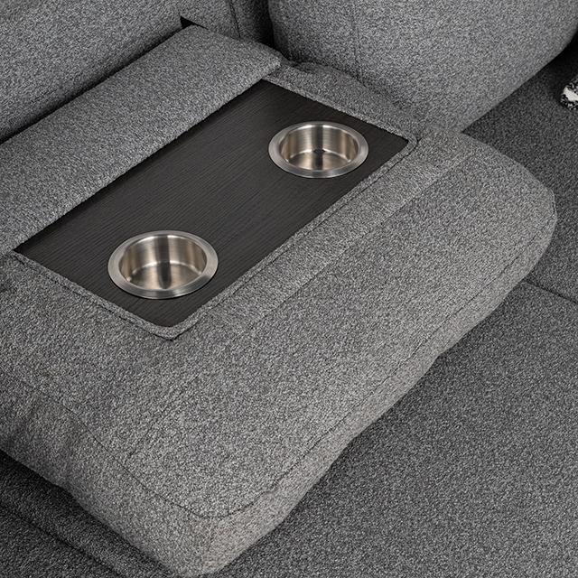 Chatham Sectional Gray - U&U Home Budget Furniture (Carteret, NJ)