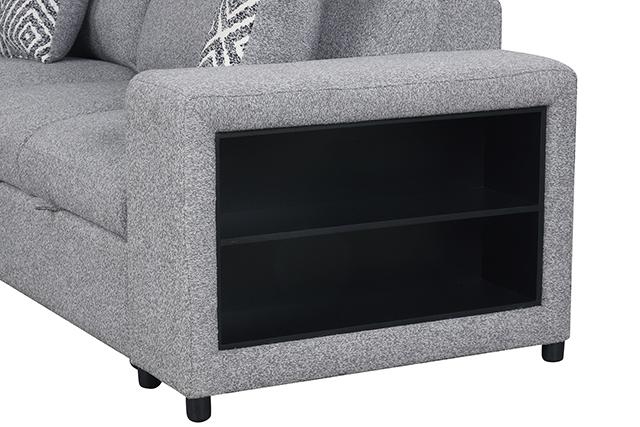 Chatteris Sectional Contemporary - U&U Home Budget Furniture (Carteret, NJ)