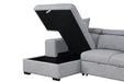 Chatteris Sectional Contemporary - U&U Home Budget Furniture (Carteret, NJ)