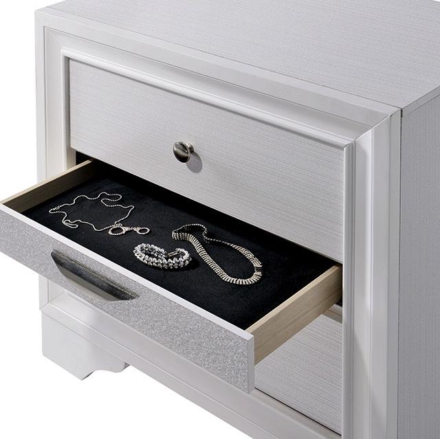 Chrissy White Dresser - U&U Home Budget Furniture (Carteret, NJ)
