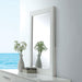 Christie Glossy White Mirror - U&U Home Budget Furniture (Carteret, NJ)