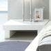 Christie Glossy White Night Stand - U&U Home Budget Furniture (Carteret, NJ)