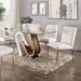 Cilegon 5 Pc Dining Table Set - U&U Home Budget Furniture (Carteret, NJ)