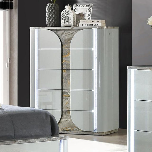 Cleburne Chest - U&U Home Budget Furniture (Carteret, NJ)