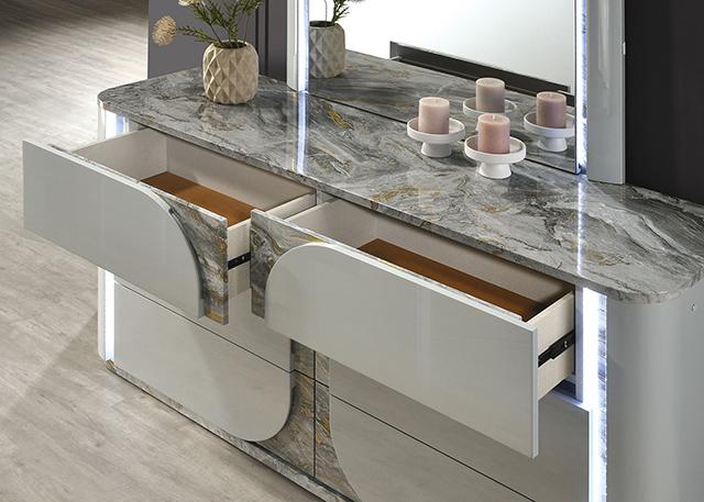 Cleburne Dresser - U&U Home Budget Furniture (Carteret, NJ)
