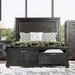 Argyros Espresso Cal.King, E.King, & Queen Bed - U&U Home Budget Furniture (Carteret, NJ)