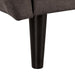 Aristide Futon Sofa Grey & Brown - U&U Home Budget Furniture (Carteret, NJ)