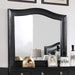 Ariston Mirror White, Silver, & Black - U&U Home Budget Furniture (Carteret, NJ)