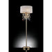 Deborah Gold 63"H Gold Floor Lamp - U&U Home Budget Furniture (Carteret, NJ)