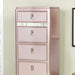 Ariston Rose Gold Swivel Chest - U&U Home Budget Furniture (Carteret, NJ)