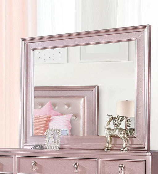 Ariston Rose Pink Mirror - U&U Home Budget Furniture (Carteret, NJ)