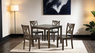 Dekalb 5 Pc. Dining Set - U&U Home Budget Furniture (Carteret, NJ)