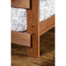 Arlette Twin/Twin Bunk Bed Brown, Black, Gray, & White - U&U Home Budget Furniture (Carteret, NJ)