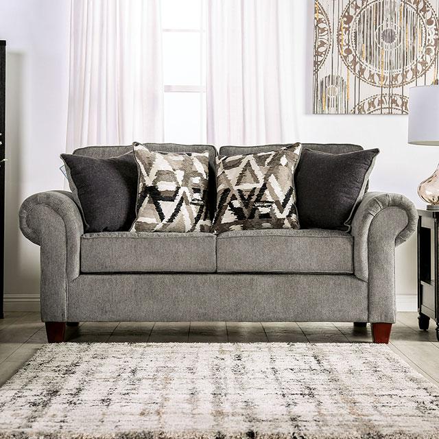 DELGADA Loveseat - U&U Home Budget Furniture (Carteret, NJ)