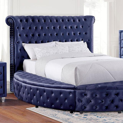 Delilah Cal.King & E.King Bed - U&U Home Budget Furniture (Carteret, NJ)