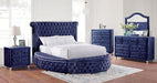 Delilah Cal.King & E.King Bed - U&U Home Budget Furniture (Carteret, NJ)