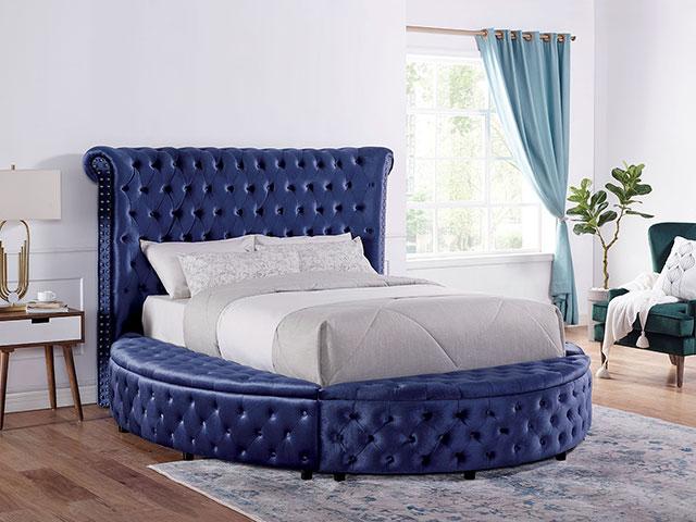 Delilah Cal.King & E.King Bed - U&U Home Budget Furniture (Carteret, NJ)