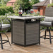 Arosa Fire Pit Counter Ht. Table - U&U Home Budget Furniture (Carteret, NJ)
