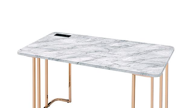 DELPHINE Desk - U&U Home Budget Furniture (Carteret, NJ)