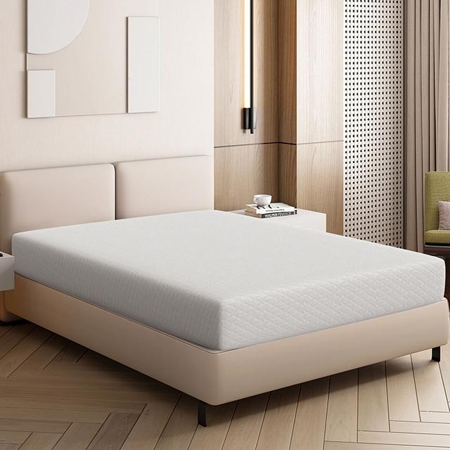 Artemisia 10" Memory Foam Mattress White - U&U Home Budget Furniture (Carteret, NJ)