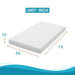 Artemisia 10" Memory Foam Mattress White - U&U Home Budget Furniture (Carteret, NJ)