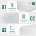 Artemisia 6" Full, Queen, & Twin Memory Foam Mattress - U&U Home Budget Furniture (Carteret, NJ)