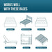 Artemisia 6" Full Memory Foam Mattress - U&U Home Budget Furniture (Carteret, NJ)