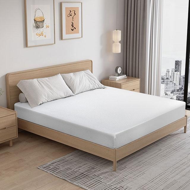 Artemisia 6" Memory Foam Mattress White - U&U Home Budget Furniture (Carteret, NJ)