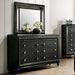 Demetria Metallic Gray Dresser - U&U Home Budget Furniture (Carteret, NJ)
