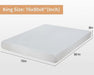 Artemisia 8" Memory Foam Mattress White - U&U Home Budget Furniture (Carteret, NJ)